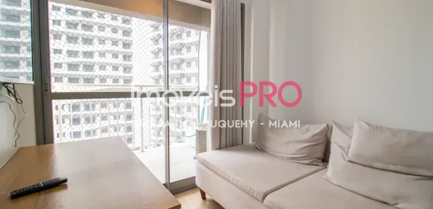 Apartamento com 1 Quarto para venda ou aluguel, 27m² no Santo Amaro, São Paulo