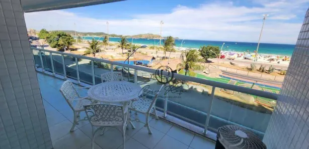 Apartamento com 4 Quartos para venda ou aluguel, 155m² no Passagem, Cabo Frio