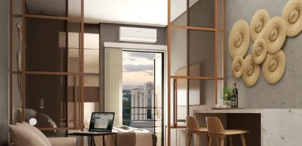 Flat com 1 Quarto à venda, 23m² no Monte Castelo, Volta Redonda