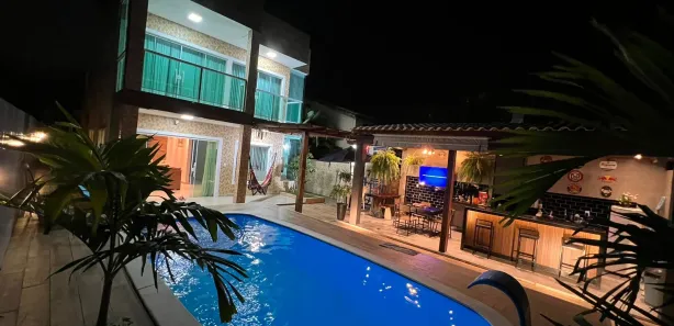 Casa de Condomínio com 4 Quartos à venda, 250m² no Arembepe (Abrantes), Camaçari