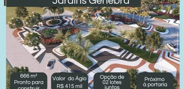 Terreno / Lote / Condomínio à venda, 666m² no Paranoá, Brasília