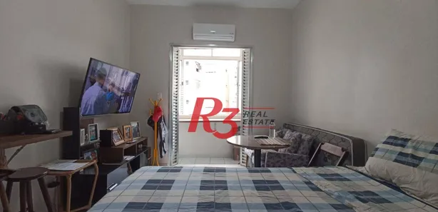 Studio com 1 Quarto à venda, 38m² no Boqueirão, Santos