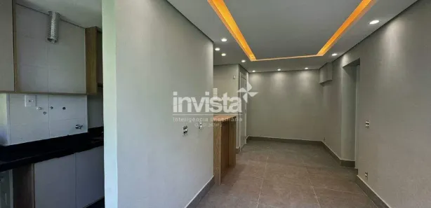 Apartamento com 2 Quartos para alugar, 62m² no Marapé, Santos