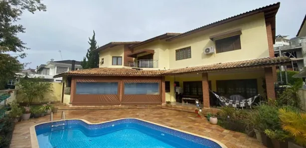 Casa de Condomínio com 5 Quartos para venda ou aluguel, 418m² no São Paulo II, Cotia