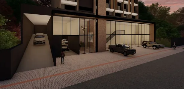 Flat com 1 Quarto à venda, 25m² no América, Joinville