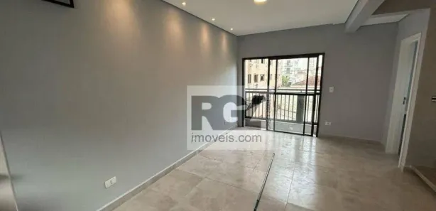 Casa de Condomínio com 2 Quartos para alugar, 116m² no Marapé, Santos