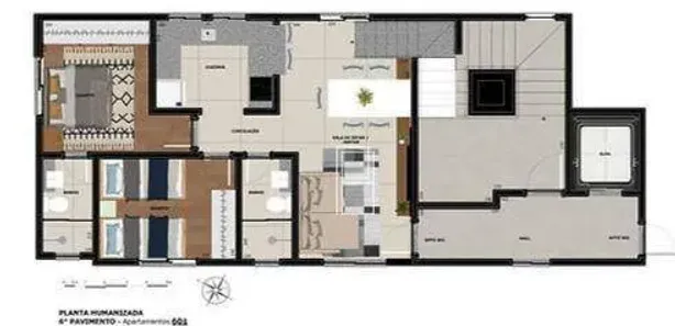 Cobertura com 2 Quartos à venda, 114m² no Ana Lúcia, Sabará