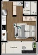 Apartamento com 1 Quarto à venda, 28m² no Centro, Poços de Caldas - Foto 14