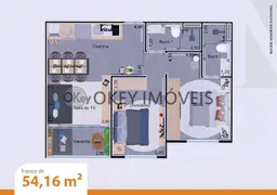 Apartamento com 1 Quarto à venda, 54m² no Jardim Aruã, Caraguatatuba - Foto 21