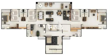 Apartamento com 3 Quartos à venda, 128m² no Turu, São Luís - Foto 11