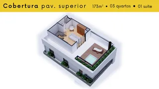Apartamento com 3 Quartos à venda, 96m² no Centro, São José dos Pinhais - Foto 16