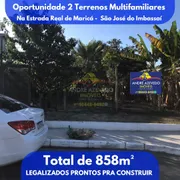 Terreno / Lote / Condomínio à venda, 858m² no São José de Imbassai, Maricá - Foto 1