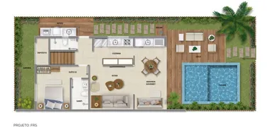 Casa de Condomínio com 4 Quartos à venda, 197m² no Itacimirim Monte Gordo, Camaçari - Foto 45