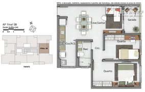 Apartamento com 2 Quartos à venda, 67m² no Cidade Universitaria Pedra Branca, Palhoça - Foto 18