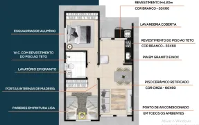 Casa com 2 Quartos à venda, 46m² no Residencial Monte Carlo, Araraquara - Foto 11