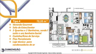 Apartamento com 2 Quartos à venda, 54m² no Turu, São Luís - Foto 14