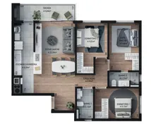 Apartamento com 3 Quartos à venda, 89m² no São José, São Leopoldo - Foto 17