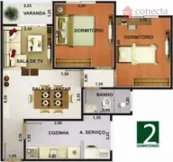 Apartamento com 3 Quartos à venda, 77m² no Jardim dos Calegaris, Paulínia - Foto 8