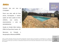 Fazenda / Sítio / Chácara com 1 Quarto à venda, 57410m² no Jardim dos Eucaliptos, Suzano - Foto 2