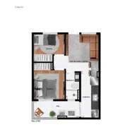 Apartamento com 2 Quartos à venda, 36m² no Vila Paranaguá, São Paulo - Foto 6