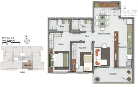 Apartamento com 3 Quartos à venda, 86m² no Cidade Universitaria Pedra Branca, Palhoça - Foto 20