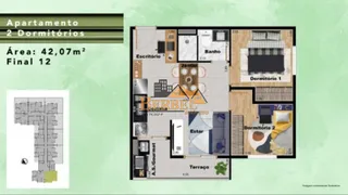 Apartamento com 2 Quartos à venda, 36m² no Vila Ré, São Paulo - Foto 4