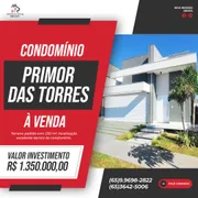 Casa de Condomínio com 3 Quartos à venda, 195m² no Condominio Primor das Torres, Cuiabá - Foto 1