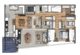 Apartamento com 4 Quartos para venda ou aluguel, 158m² no Brooklin, São Paulo - Foto 21