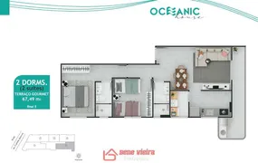 Apartamento com 2 Quartos à venda, 59m² no Maracanã, Praia Grande - Foto 18