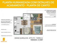Apartamento com 2 Quartos à venda, 40m² no Vila Nova Bonsucesso, Guarulhos - Foto 15