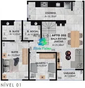 Apartamento com 2 Quartos à venda, 140m² no Recanto Da Lagoa, Lagoa Santa - Foto 15