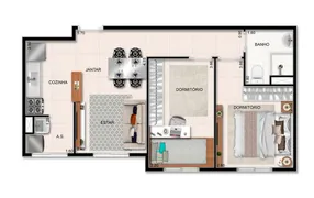 Apartamento com 2 Quartos à venda, 45m² no Cooperativa, São Bernardo do Campo - Foto 4