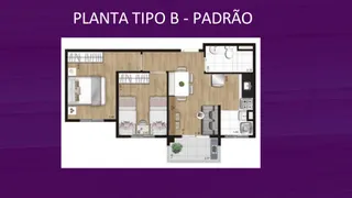 Apartamento com 2 Quartos à venda, 43m² no Taboão, São Bernardo do Campo - Foto 3