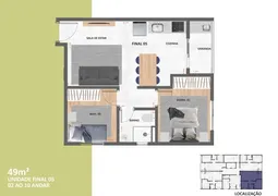 Apartamento com 1 Quarto à venda, 35m² no Vila Carrão, São Paulo - Foto 12