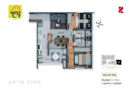 Apartamento com 2 Quartos à venda, 68m² no São Francisco, Curitiba - Foto 32