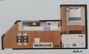 Apartamento com 1 Quarto à venda, 30m² no Jardim Mimar, São Paulo - Foto 5