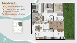 Apartamento com 3 Quartos à venda, 73m² no Centro, Pinhais - Foto 34