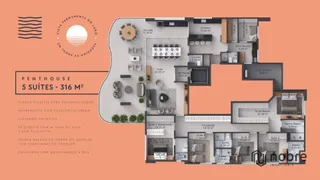 Apartamento com 3 Quartos à venda, 202m² no Graciosa - Orla 14 , Palmas - Foto 78
