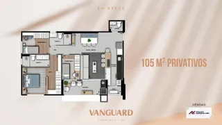 Apartamento com 3 Quartos à venda, 105m² no Chácara da Barra, Campinas - Foto 20