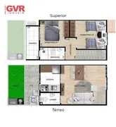 Casa de Condomínio com 2 Quartos à venda, 62m² no Bosque dos Pereiras, Cotia - Foto 11