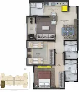 Apartamento com 2 Quartos à venda, 62m² no Vera Cruz, Criciúma - Foto 13