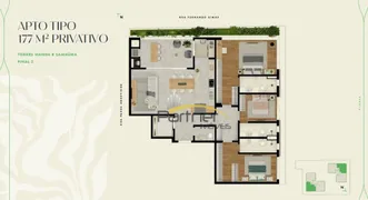 Apartamento com 3 Quartos à venda, 177m² no Mercês, Curitiba - Foto 28