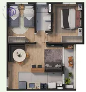 Apartamento com 2 Quartos à venda, 52m² no Chacaras Reunidas Sao Jorge, Sorocaba - Foto 3