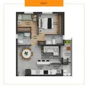 Apartamento com 3 Quartos à venda, 78m² no Floresta, Joinville - Foto 7
