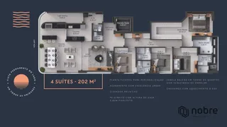 Apartamento com 3 Quartos à venda, 202m² no Graciosa - Orla 14 , Palmas - Foto 76