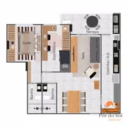 Apartamento com 2 Quartos à venda, 70m² no Mirim, Praia Grande - Foto 4