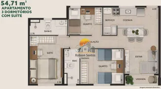 Apartamento com 3 Quartos à venda, 55m² no Passaré, Fortaleza - Foto 39