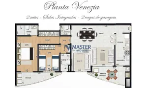 Apartamento com 3 Quartos para alugar, 97m² no Fragata, Marília - Foto 44
