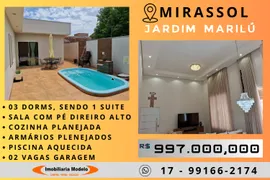 Casa com 3 Quartos à venda, 200m² no Jardim Marilu, Mirassol - Foto 1