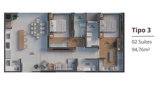 Apartamento com 3 Quartos à venda, 134m² no Perequê, Porto Belo - Foto 18